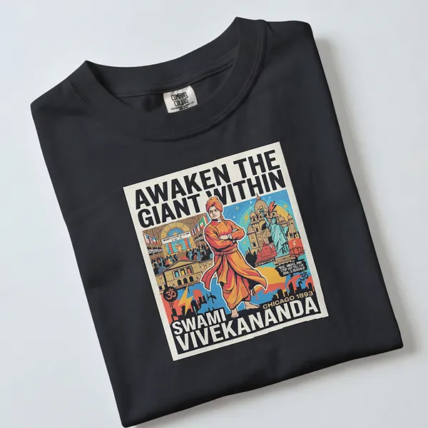 Swami_Vivekananda_Motivational_Graphic_Black_Cotton_T-Shirt_For_Men_And_Women