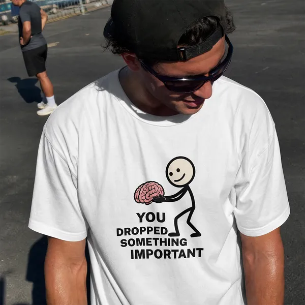 Brain_meme_Graphic_White_Cotton_T-Shirt_For_Men_And_Women