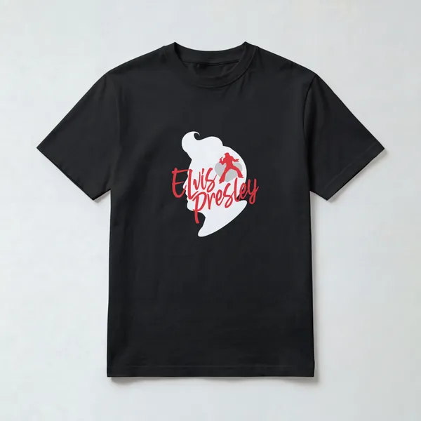 Elvis_Presley_Black_Cotton__Graphic_T-Shirt_For_Unisex