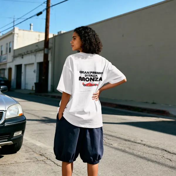 Monza_Track_Formula_One_Oversized_White_Cotton_T-Shirt_For_Men_And_Women