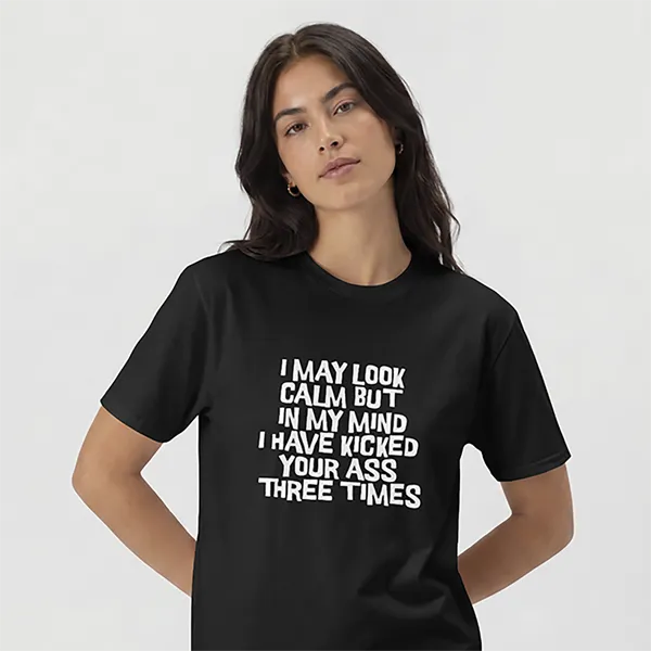kick_on_ass__Black_Cotton_Graphic_T-Shirt_For_Unisex