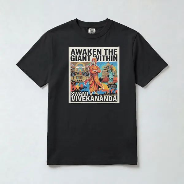 Swami_Vivekananda_Motivational_Graphic_Black_Cotton_T-Shirt_For_Men_And_Women