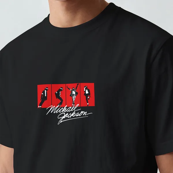 Michael_Jackson___Black_Cotton__Graphic_T-Shirt_For_Unisex