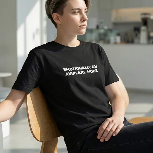 Emotionally_On_Airplane_Mode_Typography_Black_Cotton_T-Shirt_For_Men_And_Women