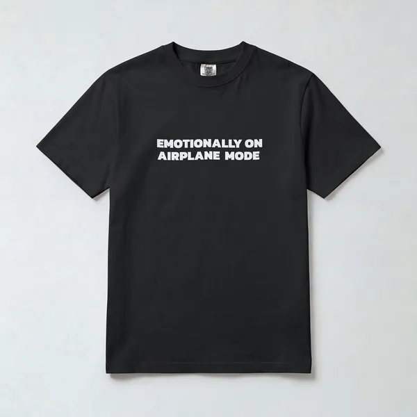 Emotionally_On_Airplane_Mode_Typography_Black_Cotton_T-Shirt_For_Men_And_Women