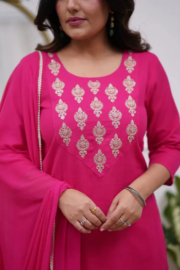 Pink_Cotton_Straight_Embroidered_Kurta_Set_For_Women