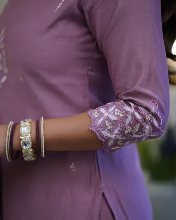 Purple_Cotton_Embroidered_Kurta_Set_For_Women