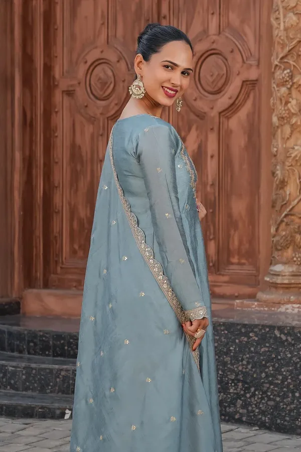 Grey_Cotton_Embroidered_Anarkali_Suit_Set_With_Dupatta_For_Women