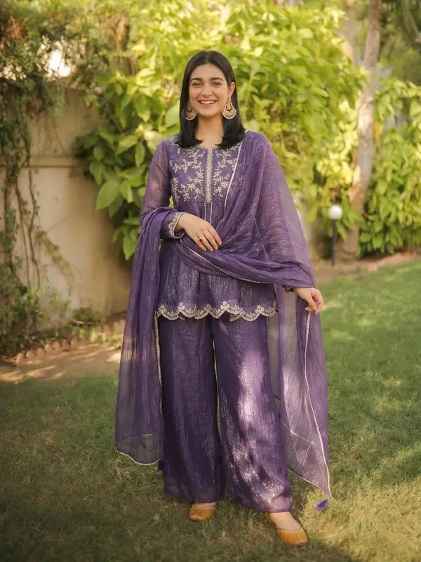 Purple_Cotton_Embroidered_Kurta_Palazzo_Set_For_Women
