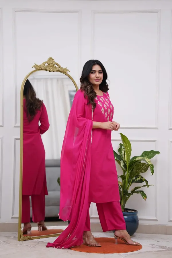 Pink_Cotton_Straight_Embroidered_Kurta_Set_For_Women