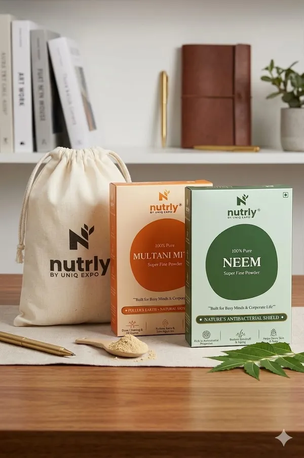 Nutrly_face_pack_combo_Pure_Neem_Powder_And_Multani_Mitti_Antibacterial_Skin_And_Hair_Care