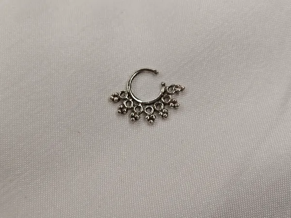 Silver_Ornate_Beaded_Decorative_Septum_Nose_Ring_For_Women