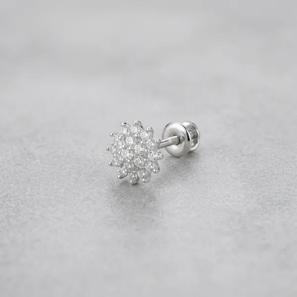 Silver_Crystal_Floral_Cluster_Stud_Earrings_For_Women