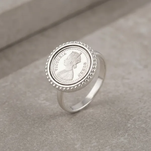 Silver_Sterling_Victoria_Coin_Design_Ring_For_Women