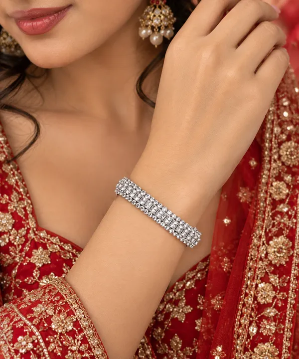 3-Row_Crystal_Silver-Tone_Bracelet
