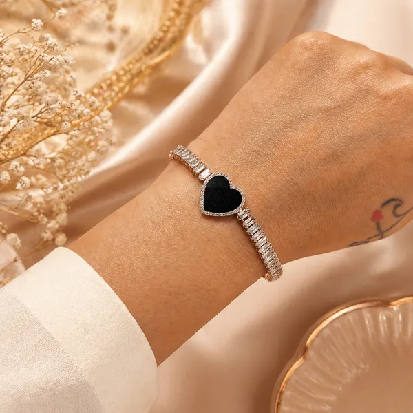 Black_Heart_Crystal_Tennis_Bracelet