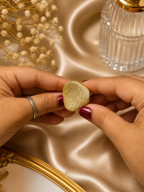 Textured_Gold_Statement_Ring