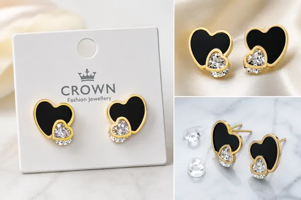 Elegant_Black_And_Gold_Heart_Stud_Earrings_With_Crystal_Accent_Pack_Of_2