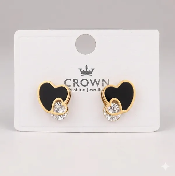 Elegant_Black_And_Gold_Heart_Stud_Earrings_With_Crystal_Accent_Pack_Of_2
