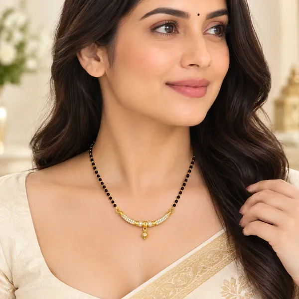 Elegant_AD_Stone_Black_Beads_Mangalsutra