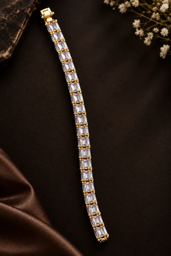 Gold_Baguette_Crystal_Tennis_Bracelet_for_Women_3_layer