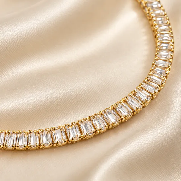 Gold-Tone_Baguette_Crystal_Tennis_Necklace