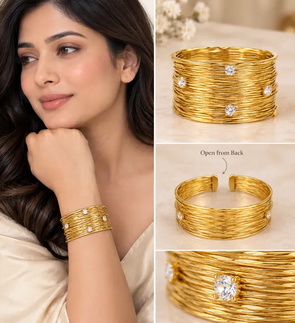 Gold-Tone_Multi-Strand_Crystal_Cuff_Bracelet