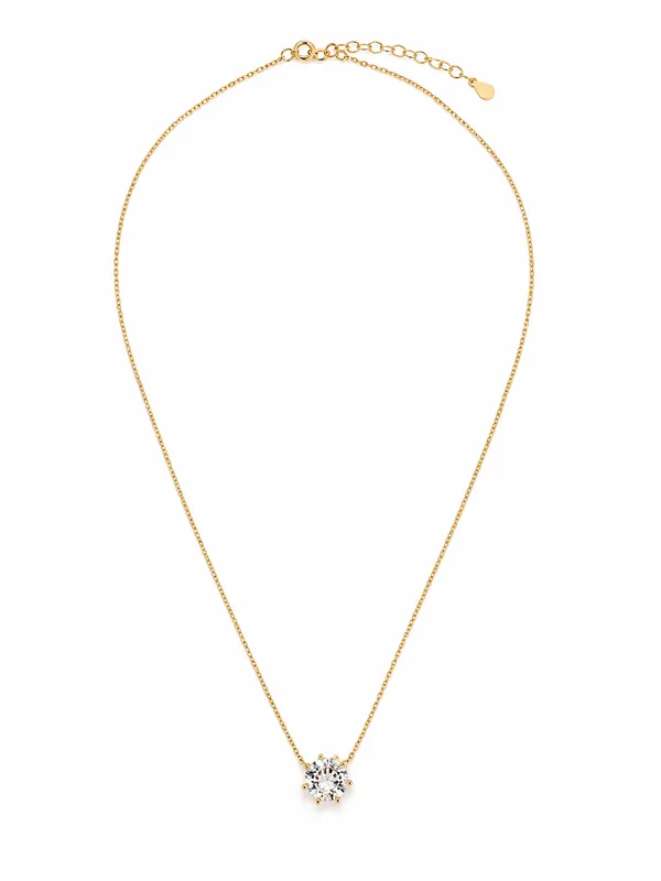 Gold-Tone_Solitaire_Round_Pendant_Necklace