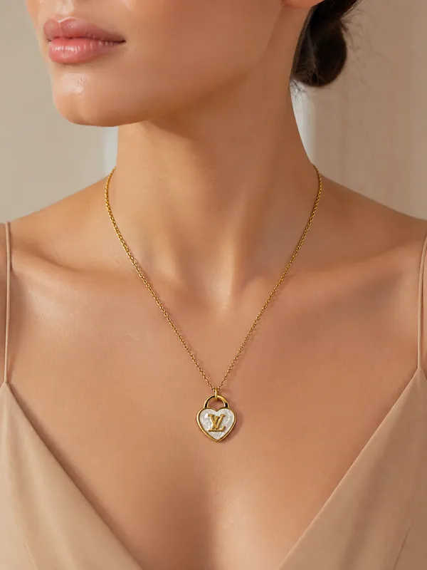 Heart_Shape_Gold-Plated_Pendant_Necklace_with_White_Mother_of_Pearl_Design