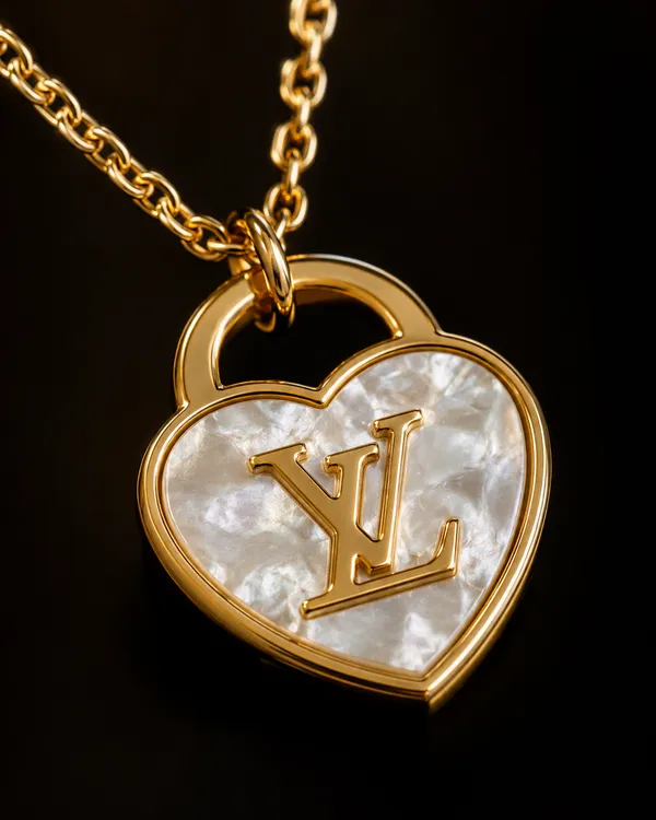 Heart_Shape_Gold-Plated_Pendant_Necklace_with_White_Mother_of_Pearl_Design