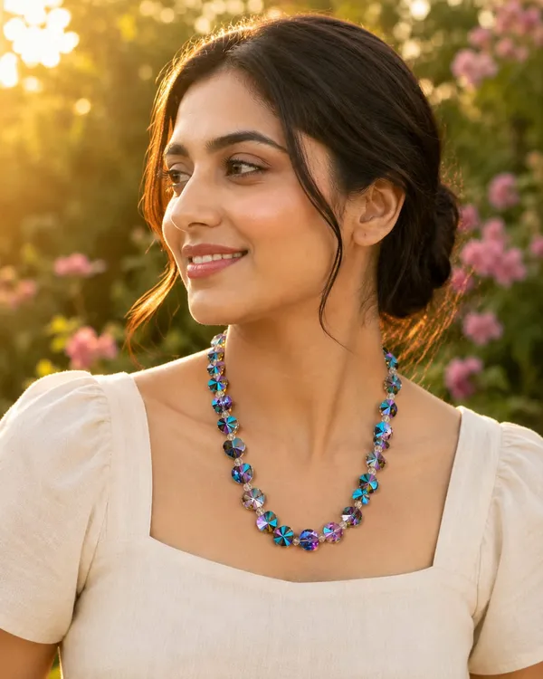 Multicolor_Heart_Crystal_Statement_Necklace_for_Women_&_Girls