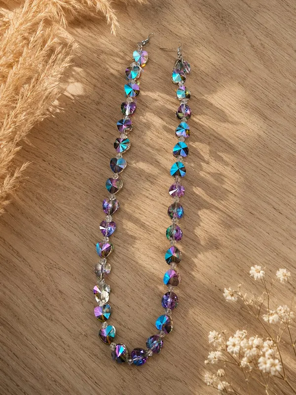 Multicolor_Heart_Crystal_Statement_Necklace_for_Women_&_Girls