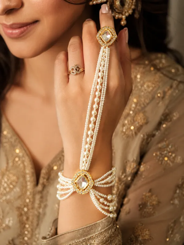 Premium_Pearl_Hathphool_with_Finger_Ring_for_Women