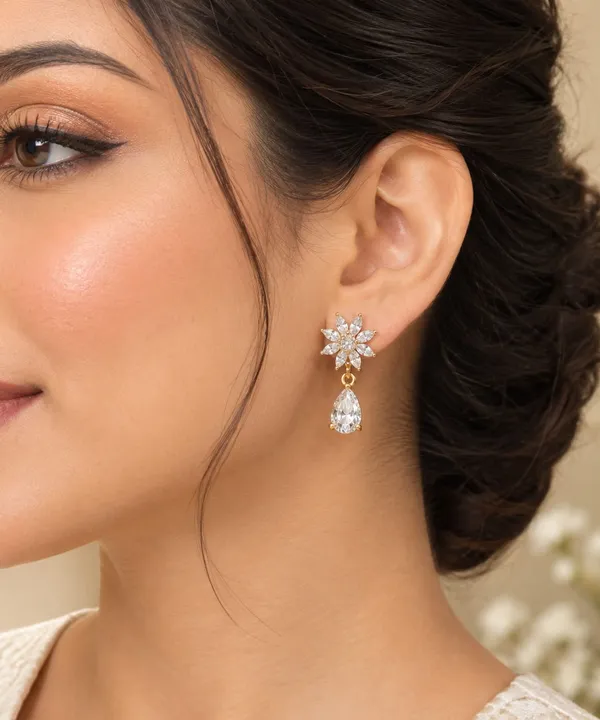 Rose_Gold_Floral_Crystal_Drop_Earrings_for_Women_