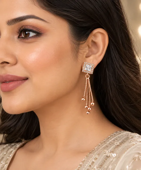 Rose_Gold_Square_Crystal_Drop_Earrings