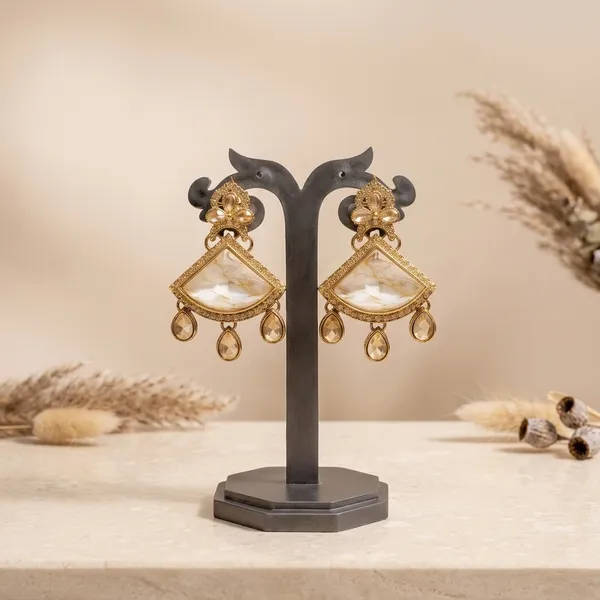 Gold_Plated_Kundan_Chandbali_Earrings_With_Pearl_Drops