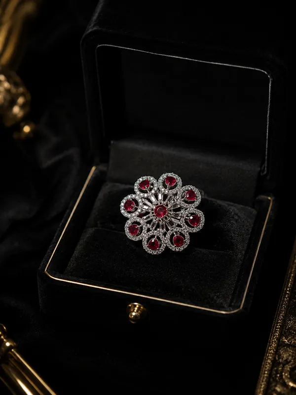 Silver-Toned_American_Diamond_Cocktail_Ring