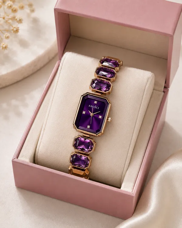 Women's_Purple_Crystal_Analog_Watch