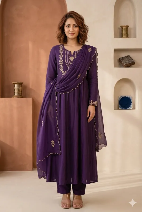 Purple_Anarkali_Suit_with_Dupatta