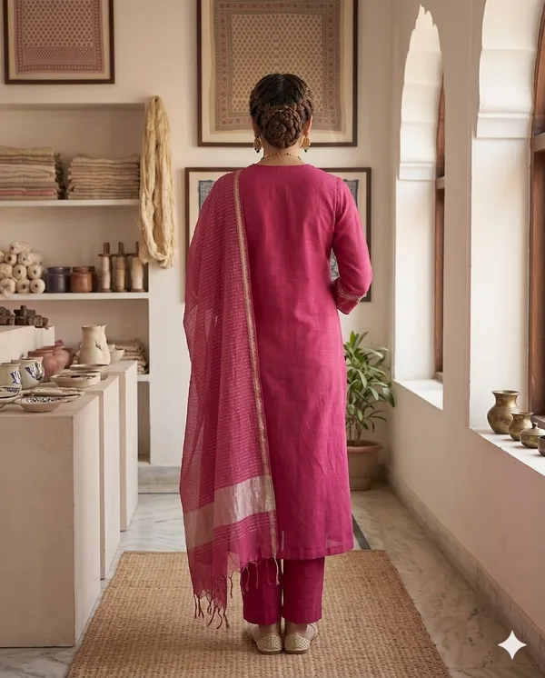 Pink_Colour_Suit_With_Dupatta
