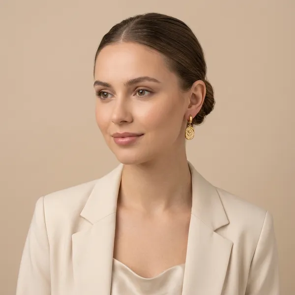Golden_Floral_Hoop_Earrings_With_Embossed_Design