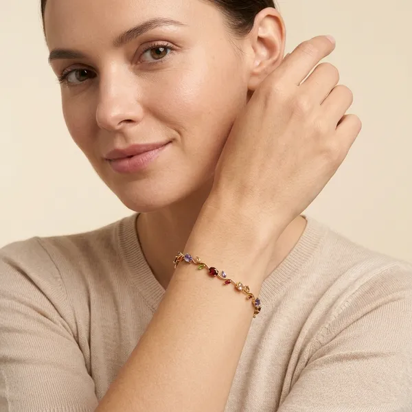 Multicolor_Gemstone_Gold_Tone_Bracelet