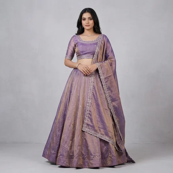 Purple_Elegant_Design_Silk_Satin_Lehenga_Choli_For_Women