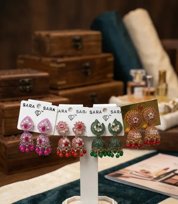 Multicolor_Alloy_Chandbali_Earrings_Pairs_For_Women_(Pack_of_4_)