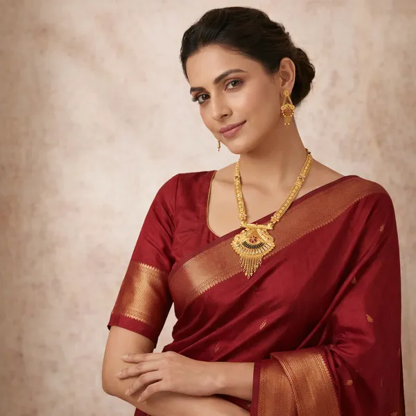 Gold_Copper_Antique_Temple_Jewellery_Necklace_Set_For_Women