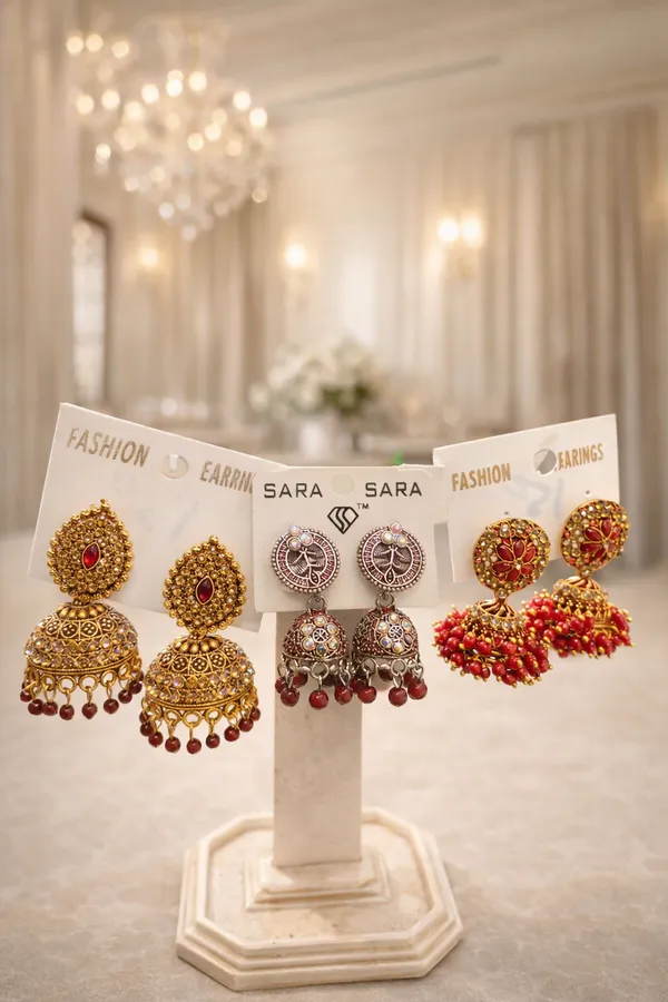 Gold_Alloy_Jhumka_Earrings_For_Women_(Pack_of_3_)