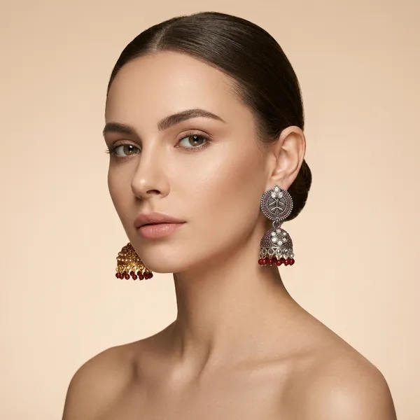 Gold_Alloy_Jhumka_Earrings_For_Women_(Pack_of_3_)