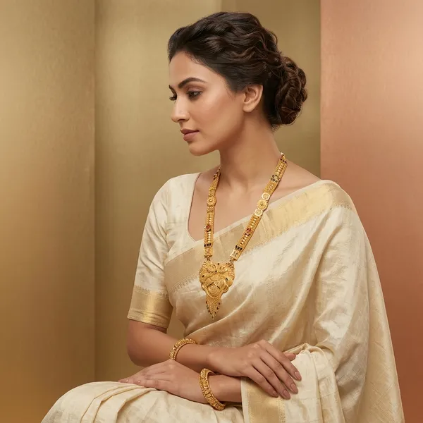 Gold_Copper_Floral_Kundan_Necklace_For_Women