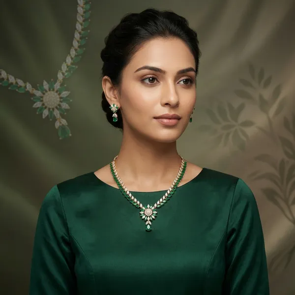 Gold_Green_Stone_American_Diamond_Necklace_Set_For_Women