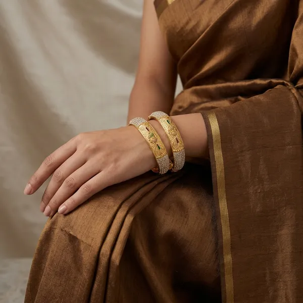 Gold_Brass_Engraved_Studded_Bangles_For_Women_(Pack_of_2_)